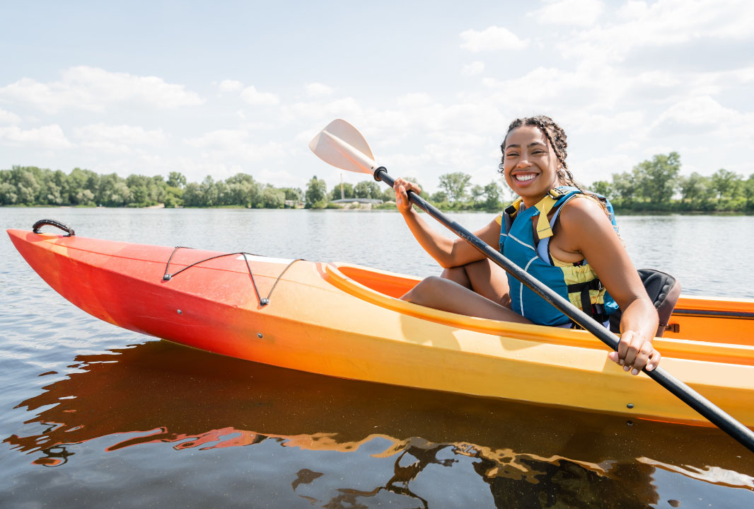 Kayaking at Noelville Family Resort Ontario 2025
